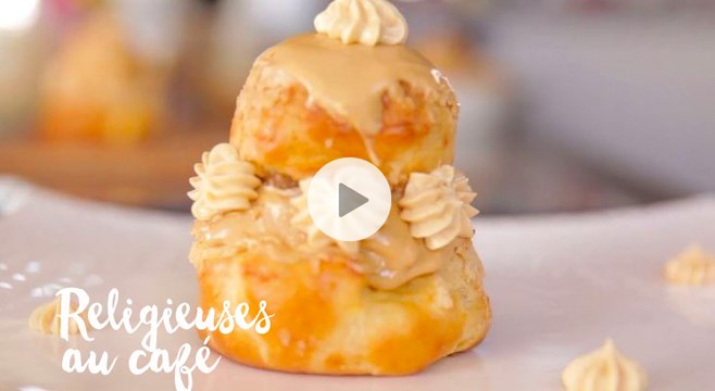 Recette de religieuses gourmandes au café - Gourmand