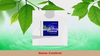 Download  Gene Control PDF Free