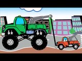 ➲ Tow Truck and Repairs. Video For Children. Cartoons for kids - Compilation