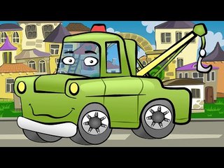 ✔ Tow Truck And More | Trucks For Children | Kids Vehicles Compilation | 8 Episode