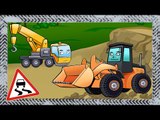 ✔ Excavator with Truck build playground. Digger for kids / Cars Cartoons Compilation / 58 Episode ✔