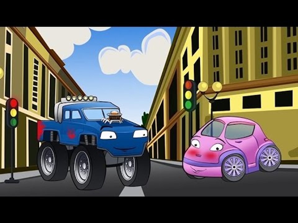 ✔ Very interesting story of Monster Truck. Car Cartoon for children. Racing. Video for Kids ✔