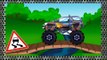 ✔ Monster Truck Race under water. Track with obstacles / Cars Cartoons Compilation for kids ✔