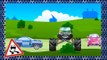 ✔ Monster Truck Crazy Race and High Speed / Track with obstacles / Cartoons Compilation for kids ✔