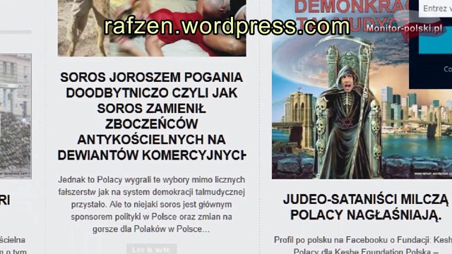 Rafał Gawroński - życzenia na Nowy Rok 2016. Masońska ściema Płaskiej Ziemi.