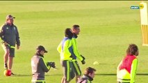 Cristiano Ronaldo Mocks James Rodriguez In Training For Police Chase Incident !! 2016