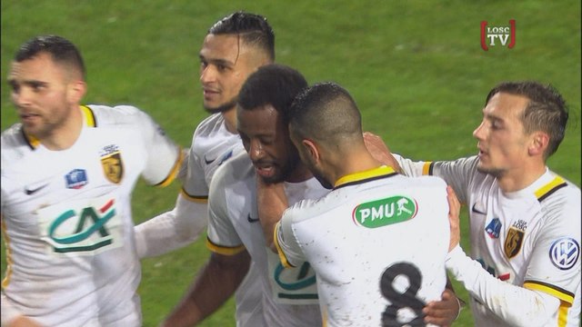 Le penalty de Tallo face à Amiens
