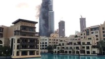 Morning after address hotel downtown Dubai New Years fire 2016
