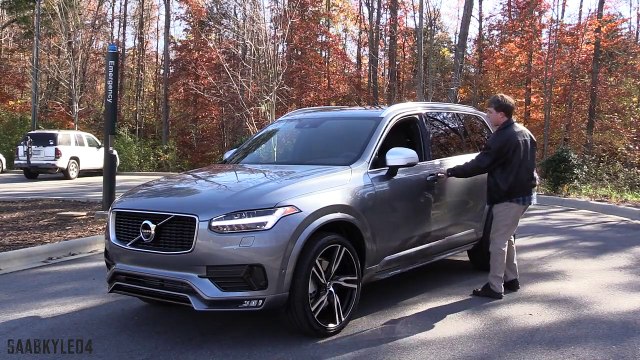 2016 Volvo XC90 T6 R-Design Start Up, Test Drive, and In Depth Review