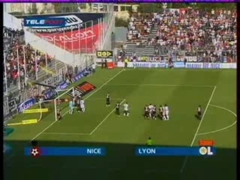 Nice vs Lyon 4 eme journee l1