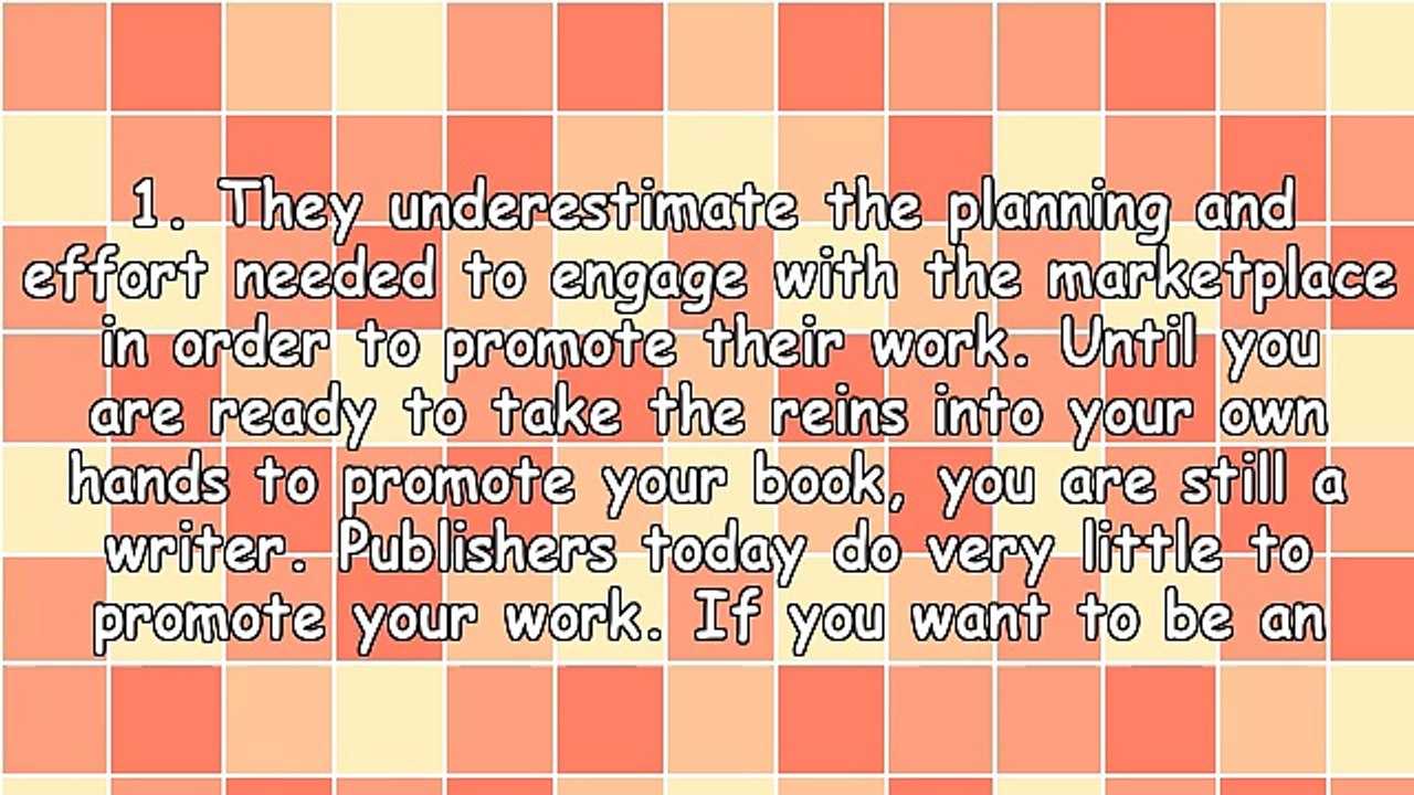 5 Things Writers Don't Do to Prepare for Authorship