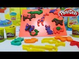 ✔ Play Doh Animal Activities Bucket. How to Make Favorite Animals with plastilina Playdoh. ✔