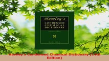 Download  Hawleys Condensed Chemical Dictionary 14th Edition PDF Free