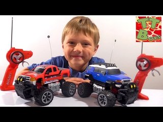 Download Video: ✔ Монстр Трак. Новые Машинки Игорька | Monster Trucks - Toyota FJ Cruiser & Сhevrolet Silverado