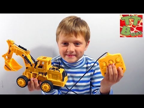 ✔ Машинки - Экскаватор. Игрушки для детей. Игры для мальчиков. Сюрприз от Игорька. Excavator Toys ✔