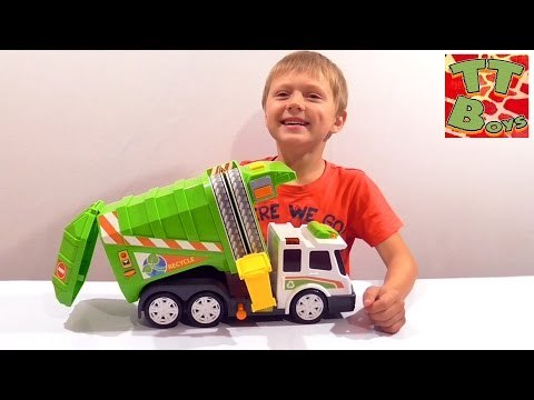 ✔ Dickie Игрушки. Мусоровоз - Машинки для детей / Garbage Truck Toys. Videos for children. VLOG