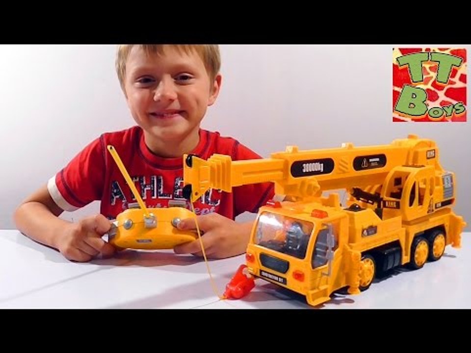 ✔ Машинки - Подъемный Кран. Игрушки для детей....
