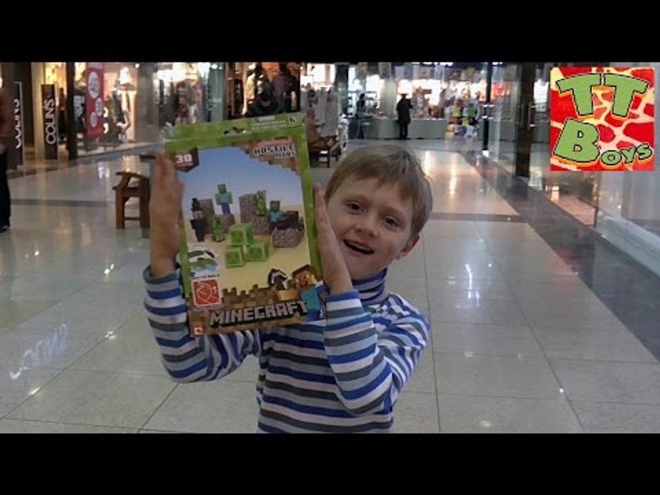 ✔ Майнкрафт Игрушки. Игорек покупает новый Набор. Видео для мальчиков / Minecraft Toys. VLOG