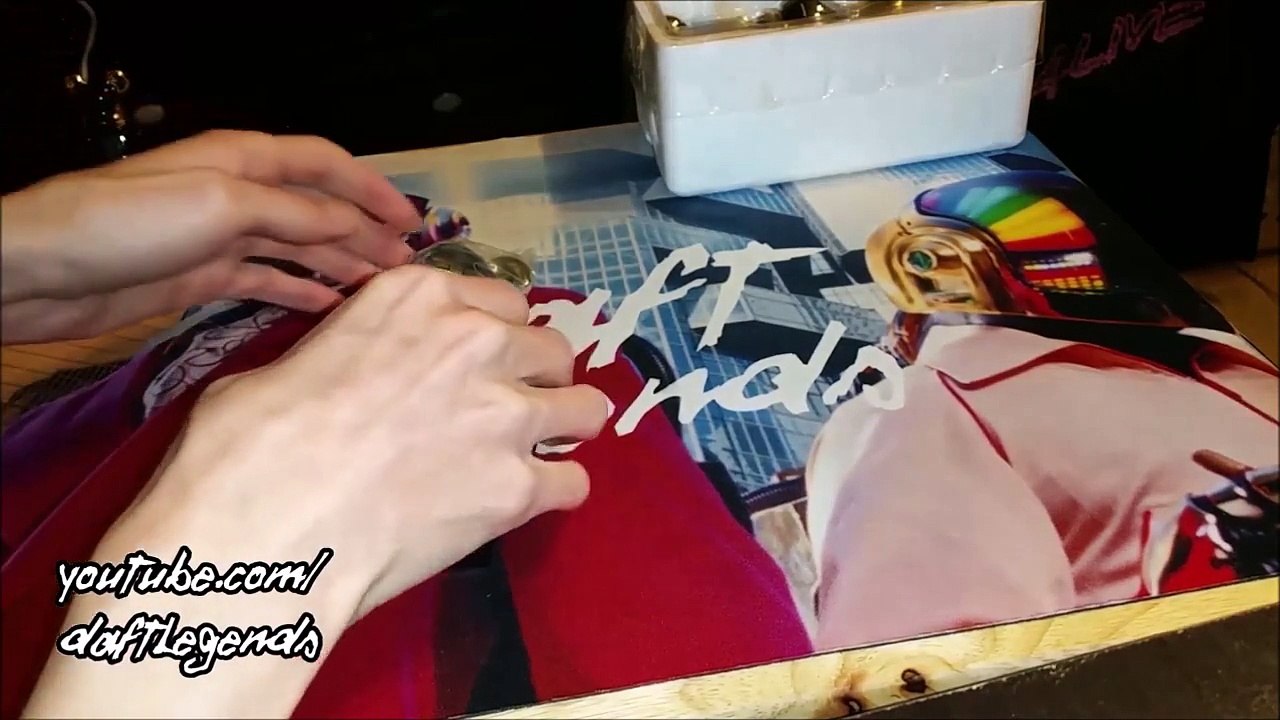 Daft Punk 200% Alloyed Bearbrick Opening