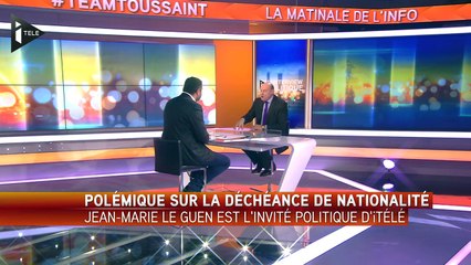 Jean-Marie Le Guen ne ferme pas la porte à l'extension de la déchéance de la nationalité à tous les Français