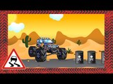 ✔ Monster Truck Race with Monster Truck Bus. Cars Cartoons Compilation for kids / 23 Episode ✔