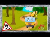 ✔ Crane on the construction site with Excavator. Compilation for kids / Cars Cartoons / 16 Episode ✔