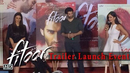 Fitoor Trailer Launch Event Aditya Roy Kapur and Katrina Kaif