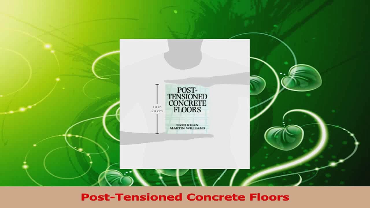 PDF Download  PostTensioned Concrete Floors Read Online