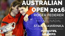 Australian Open 2016 | Roger Federer | Rafael Nadal | Stan Wawrinka #Potential Winners (Part-1)