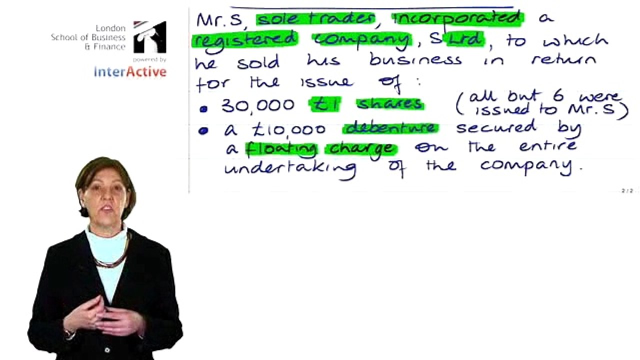 ACCA F4 . Company Law - Nature and Types of Company Part 2