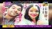 Host Noor showing pictures of Sanam jung Mehndi and dholki