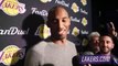 Kobe Bryant Postgame Interview | Lakers vs Grizzlies | December 27, 2015 | NBA 2015-16 Season