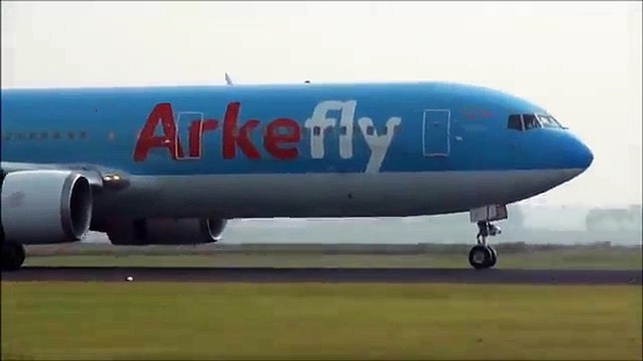 Plane spotting at Schiphol Airport   Beautiful landings & take off s!