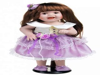 Стильный подарок на все случаи жизни - Кукла Шатенка в лиловом в г. Челябинск