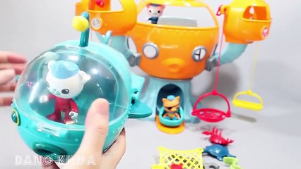 Đồ chơi tàu ngầm trong phim Octonauts đội cứu hộ biển khơi cho bé xem