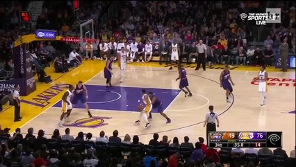 Nick Young's Reaction after Jordan Clarkson's dunk