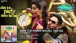 Abhi Toh Party Shuru Hui Hai Full Audio Song - Khoobsurat - Badshah - Aastha - Sonam Kapoor - Video Dailymotion