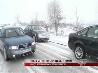 Bora vështirëson qarkullimin - News, Lajme - Vizion Plus