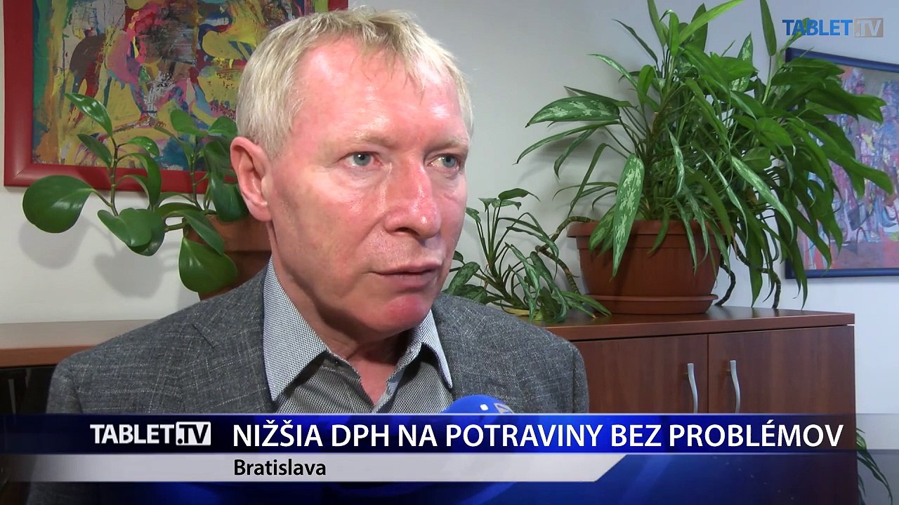 Ľ. JAHNÁTEK: Obchodníci zatiaľ zodpovedne pristupujú k zníženiu DPH