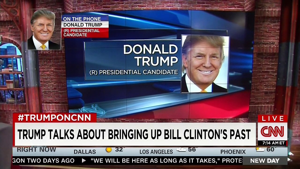 Trump Says Lewinsky Defense Was Only Lip Service
