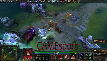 Dota 2 The Defend Final Ending With Char Warlock
