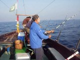 Salt water fishing: Video of 3 mack out of 7 on taru , 3rd Jan'15