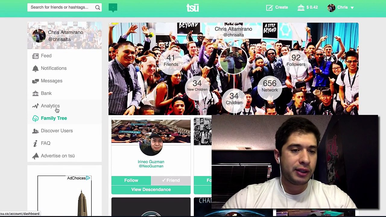 What Is TSU The Social Network That Pays! (Overview)