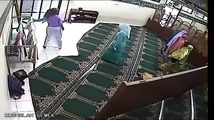 سرقة في إحدى المساجد