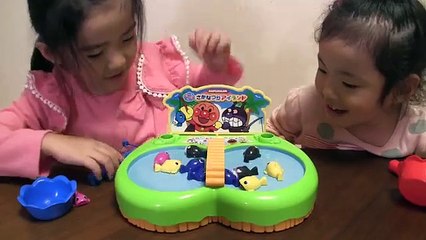 アンパンマン ピチピチさかなつりアイランド fishing toy