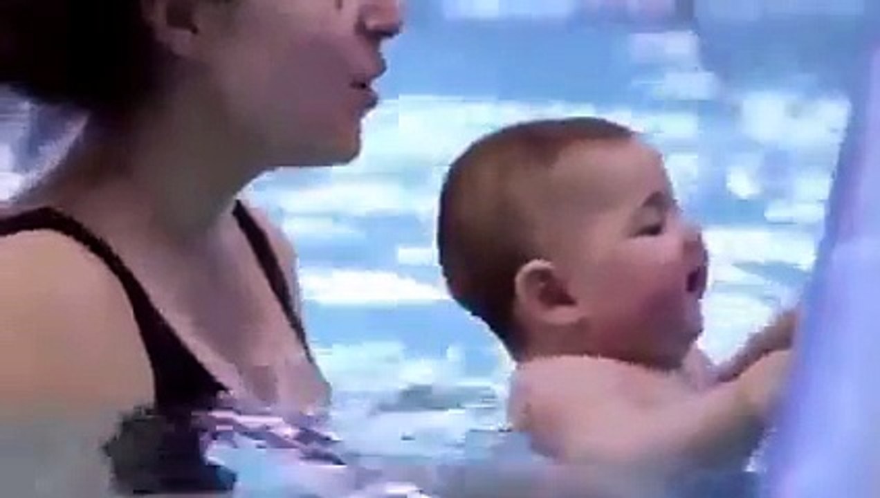 Baby Swimming  Baby Underwater  Cute Baby by Funny Videos