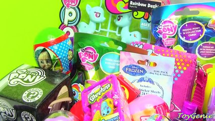 Download Video: My Little Pony Lunch Box Surprises with MLP, Shopkins, Barbie Surprises