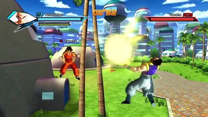 Dragon Ball Xenoverse MOD : TIENCHA (FUSION YAMCHA Y TENSHINHAN) - Golpe De Lobo Y De La Grulla !
