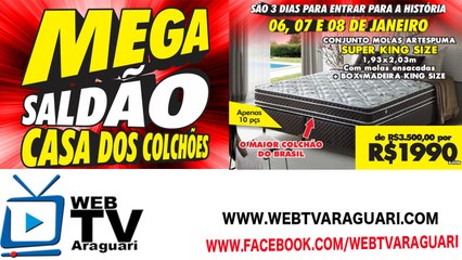 Mega Saldão - Casa dos Colchões