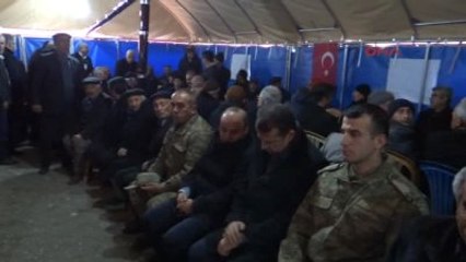 Besni'de Şehit Astsubay İçin Mevlit